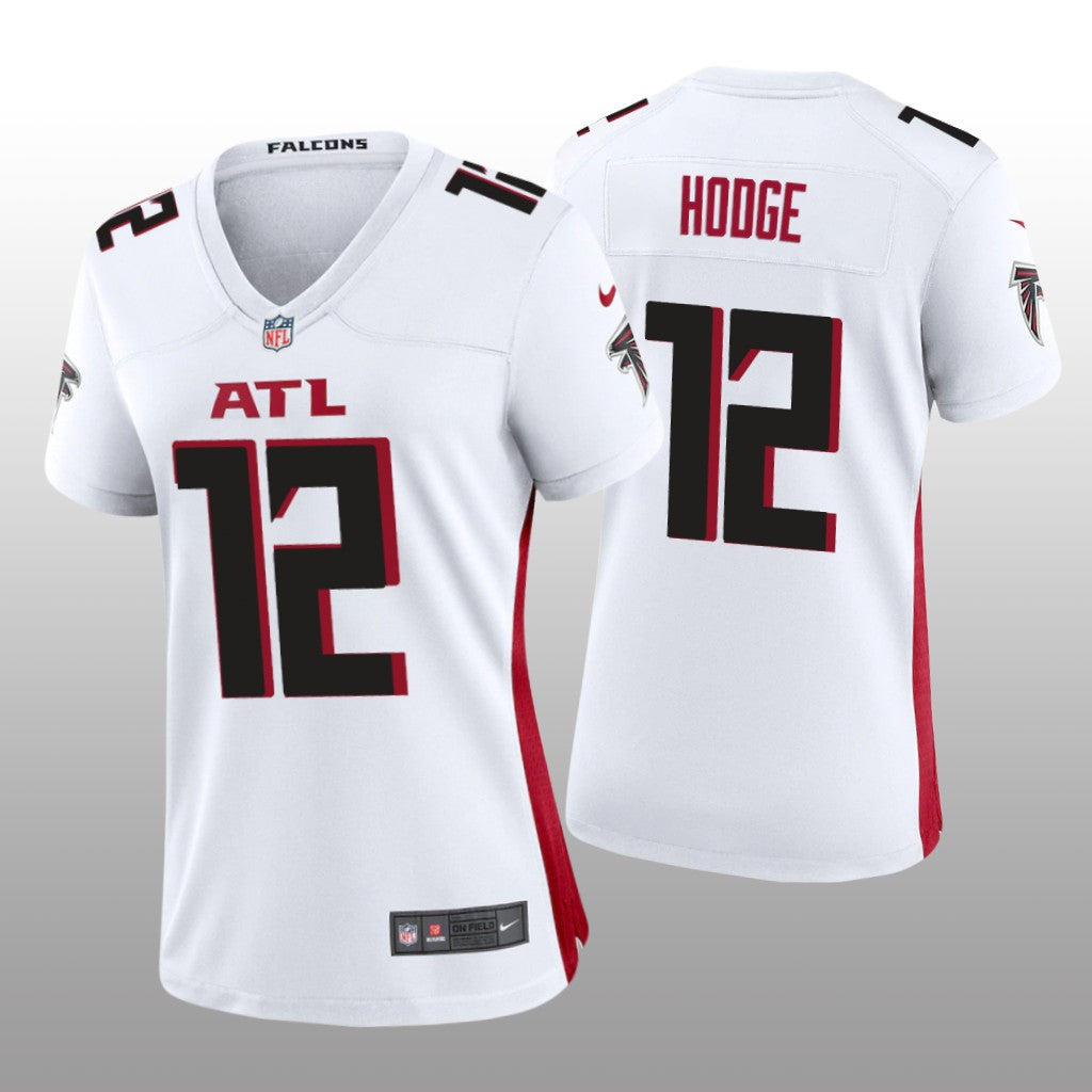 Atlanta Falcons KhaDarel Hodge White Jersey Game Women's