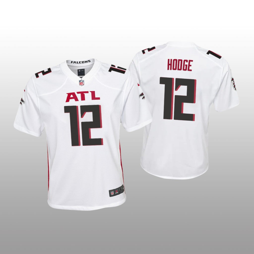 Atlanta Falcons KhaDarel Hodge White Jersey Game Youth