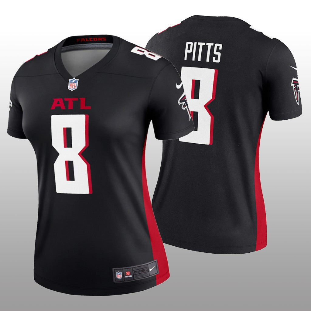 Atlanta Falcons Kyle Pitts Black Jersey Legend Women's