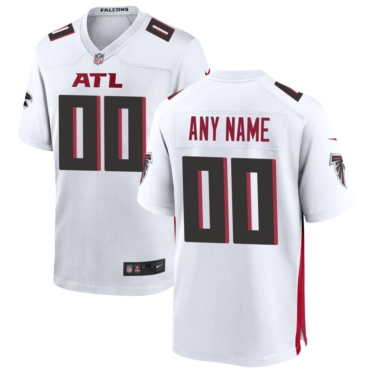 Atlanta Falcons Nike Custom Game Jersey White