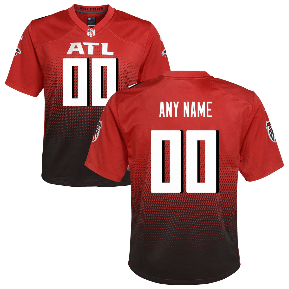 Atlanta Falcons Nike Youth Alternate Custom Game Jersey Red