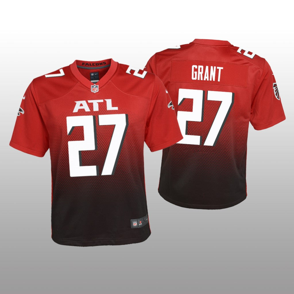 Atlanta Falcons Richie Grant Red Jersey Alternate Game Youth