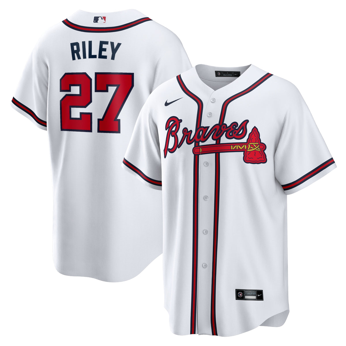 Austin Riley Atlanta Braves Nike Home Replica Player Jersey White