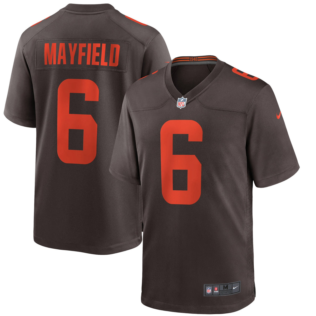 Baker Mayfield Cleveland Browns Nike Alternate Game Jersey Brown
