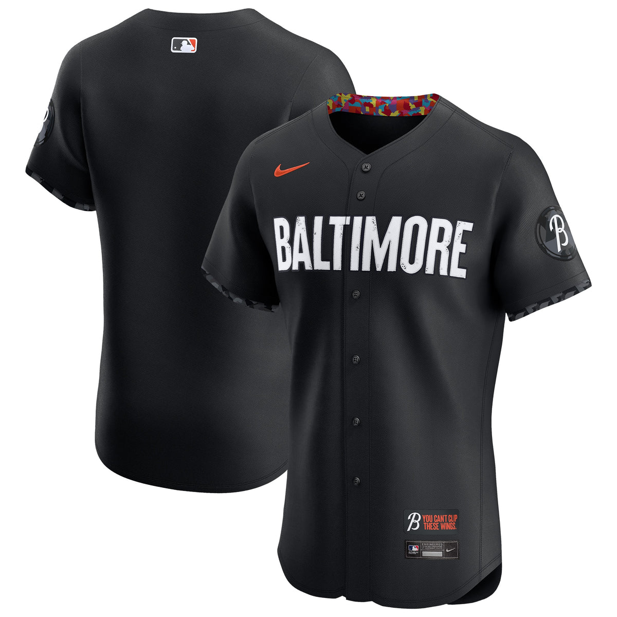 Baltimore Orioles Nike City Connect Elite Jersey Black