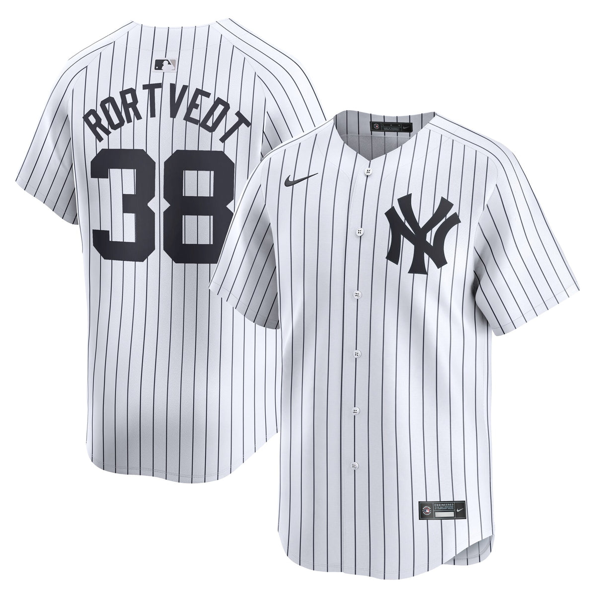 Ben Rortvedt New York Yankees Nike Home Limited Player Jersey White
