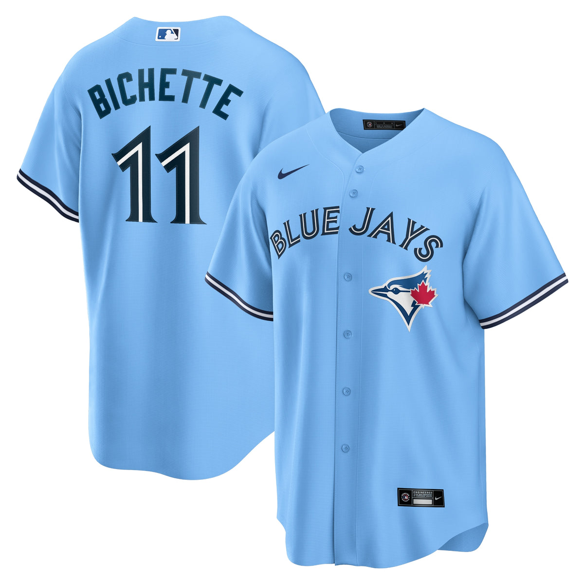 Bo Bichette Toronto Blue Jays Nike Alternate Replica Player Name Jersey Powder Blue