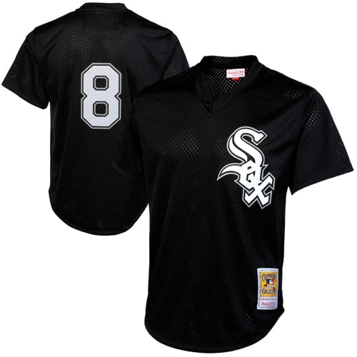 Bo Jackson Chicago White Sox Mitchell Ness 1993 Authentic Cooperstown Collection Batting Practice Jersey Black