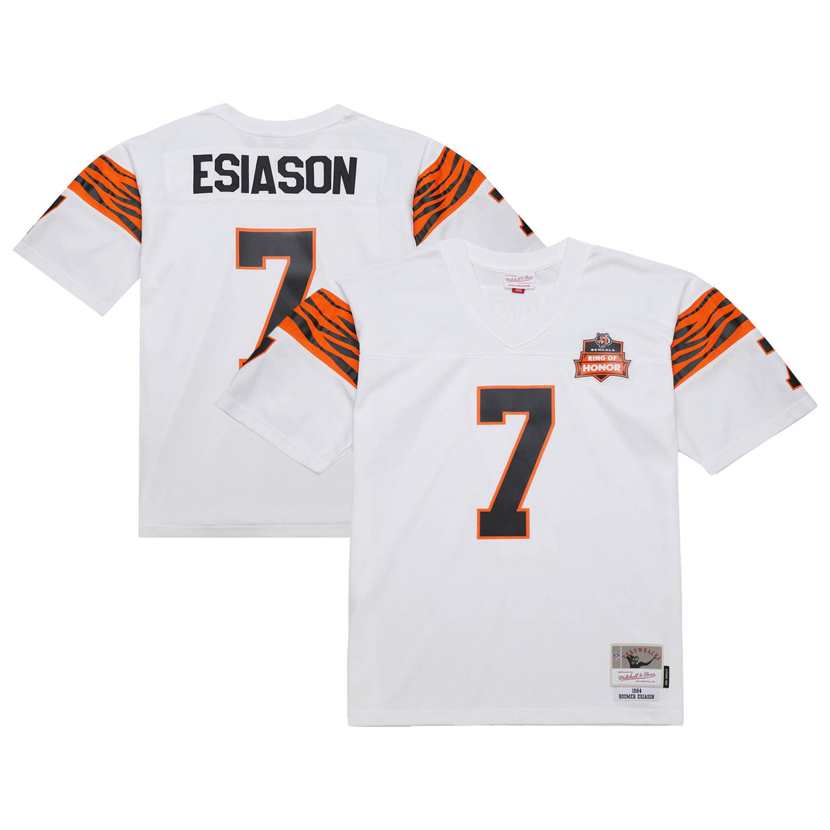 Boomer Esiason Cincinnati Bengals Mitchell Ness 1984 Legacy Replica Jersey White