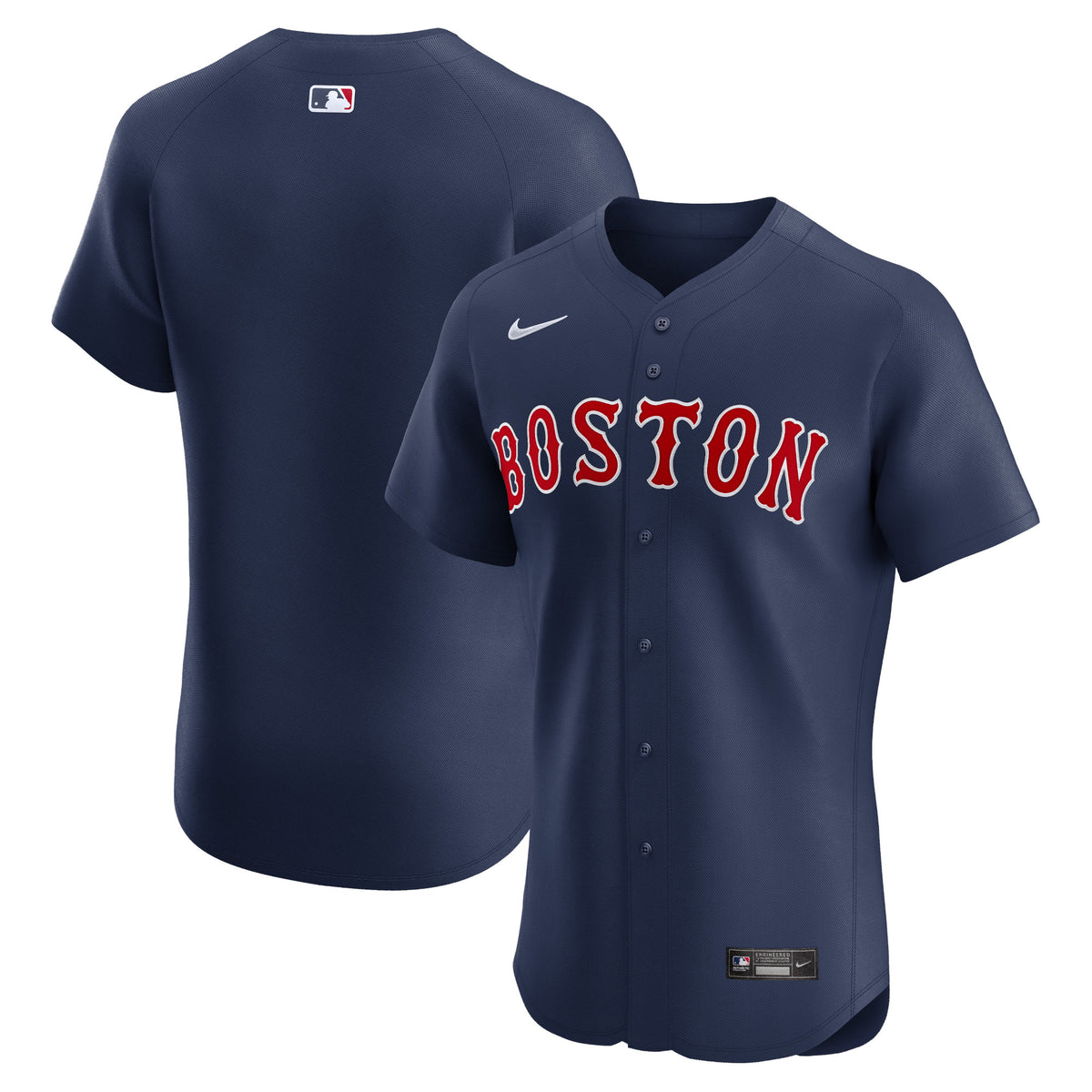 Boston Red Sox Nike Alternate Elite Jersey Navy