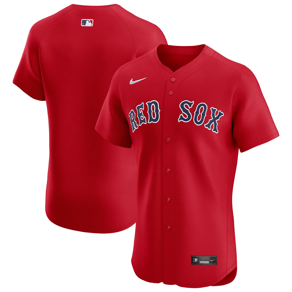 Boston Red Sox Nike Alternate Elite Jersey Red
