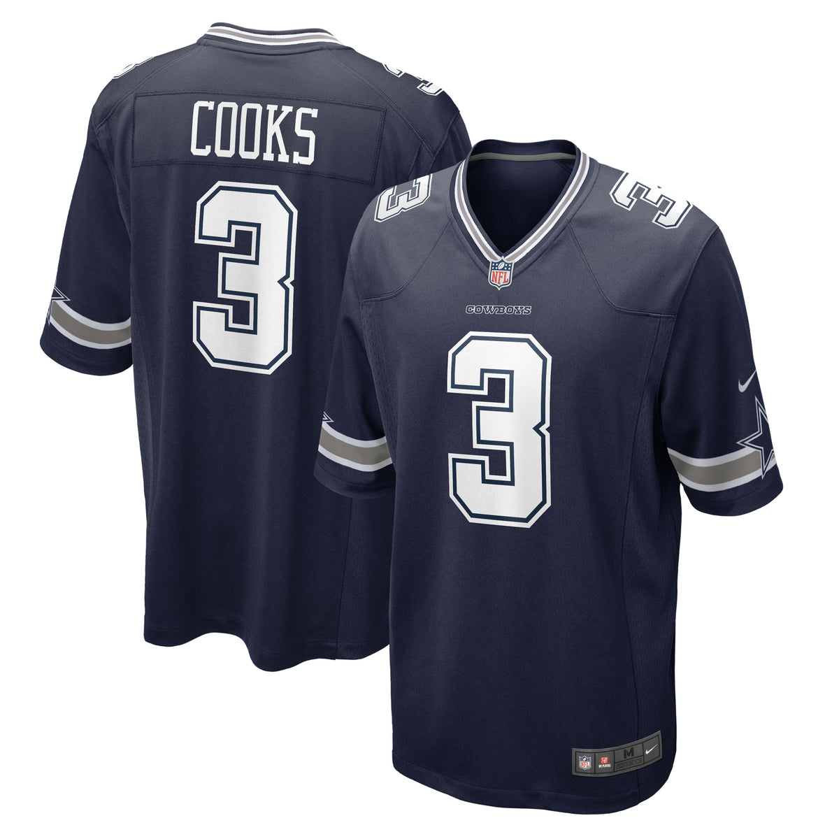 Brandin Cooks Dallas Cowboys Nike Game Jersey Navy