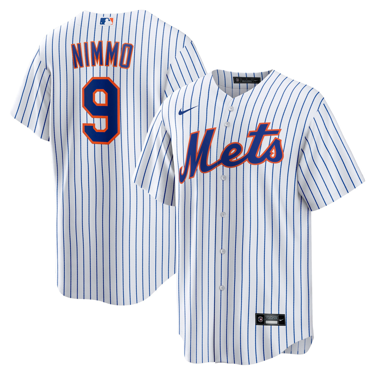 Brandon Nimmo New York Mets Nike Home Official Replica Player Jersey White