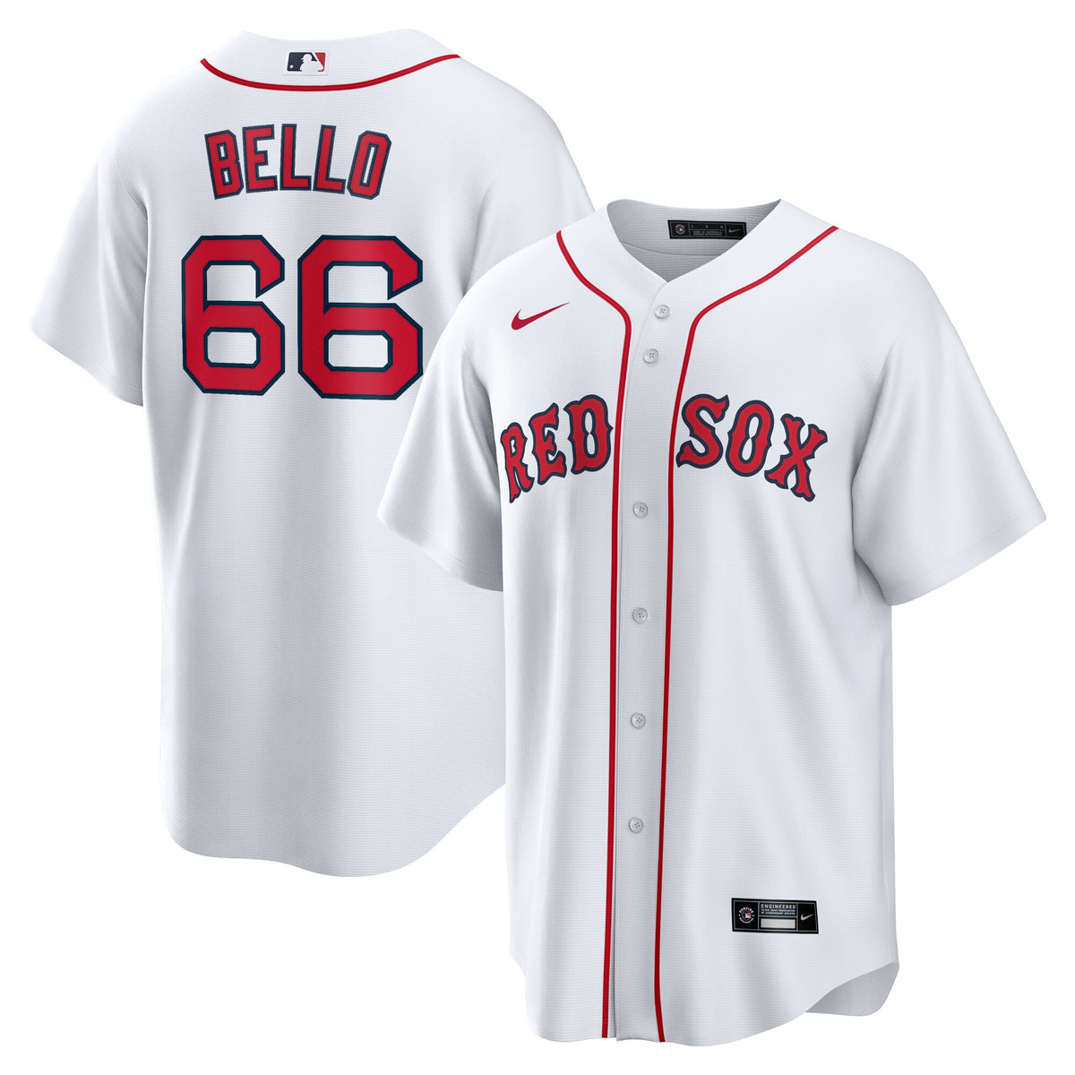 Brayan Bello Boston Red Sox Nike Home Replica Jersey White