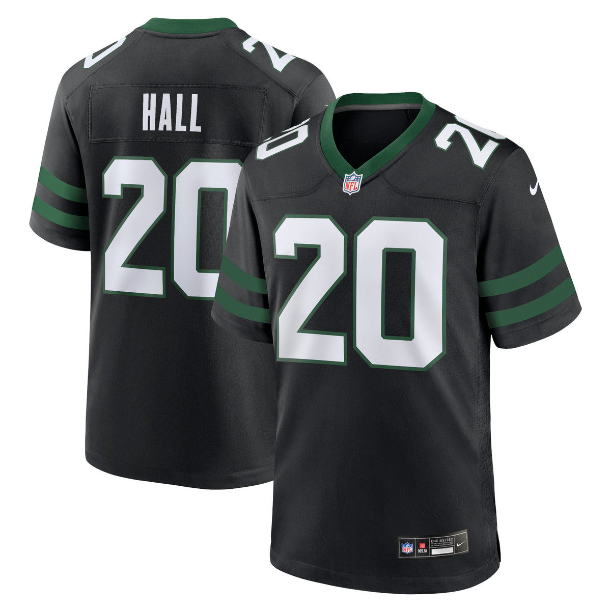 Breece Hall New York Jets Nike Alternate Game Jersey Legacy Black