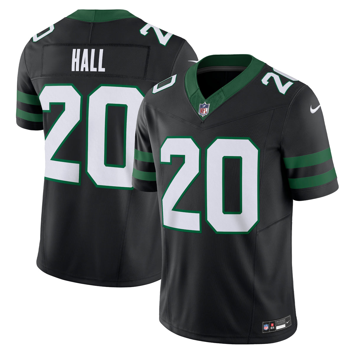 Breece Hall New York Jets Nike Alternate Vapor F.U.S.E. Limited Jersey Legacy Black