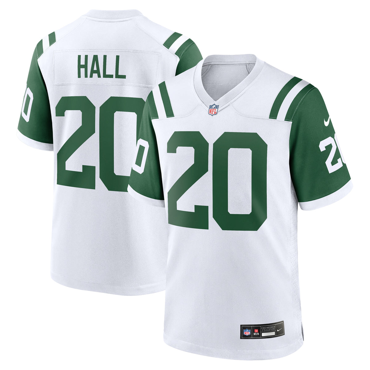 Breece Hall New York Jets Nike Classic Alternate Game Jersey White