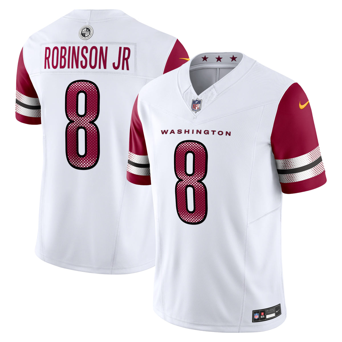 Brian Robinson Jr. Washington Commanders Nike Vapor F.U.S.E. Limited Jersey White