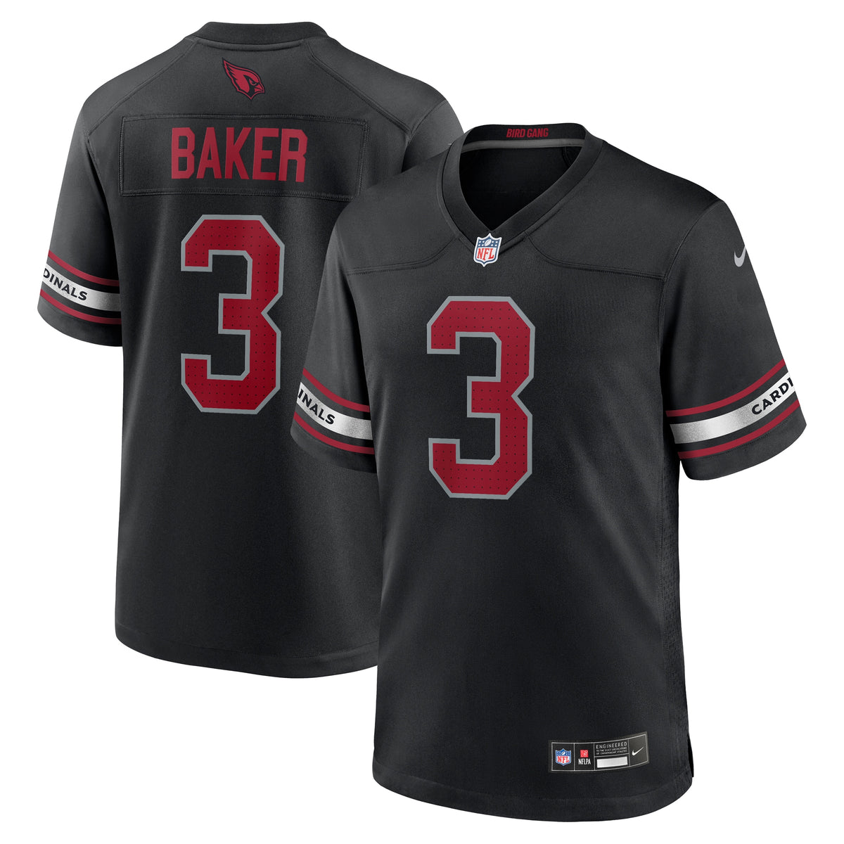 Budda Baker Arizona Cardinals Nike Game Jersey Black