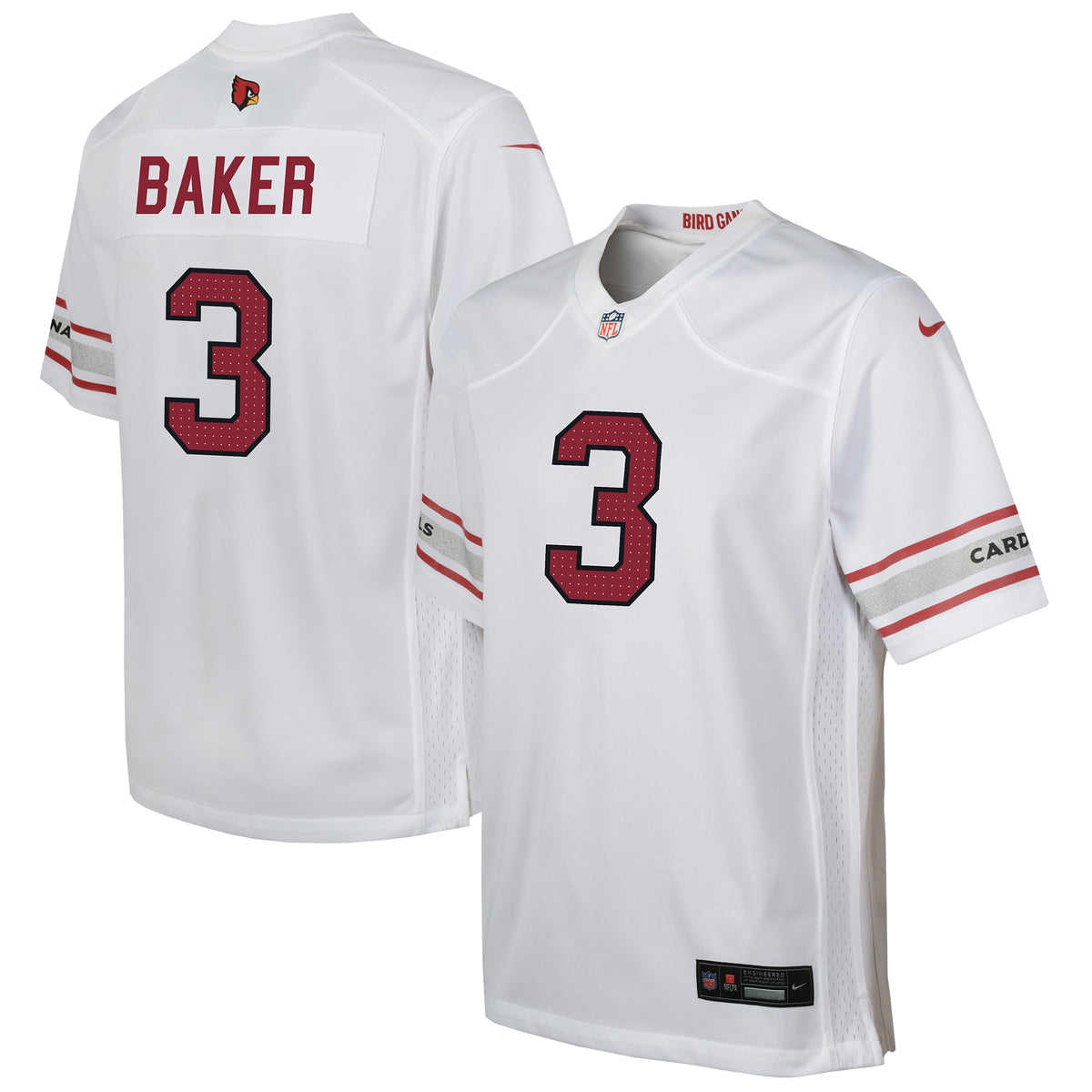 Budda Baker Arizona Cardinals Nike Youth Game Jersey White