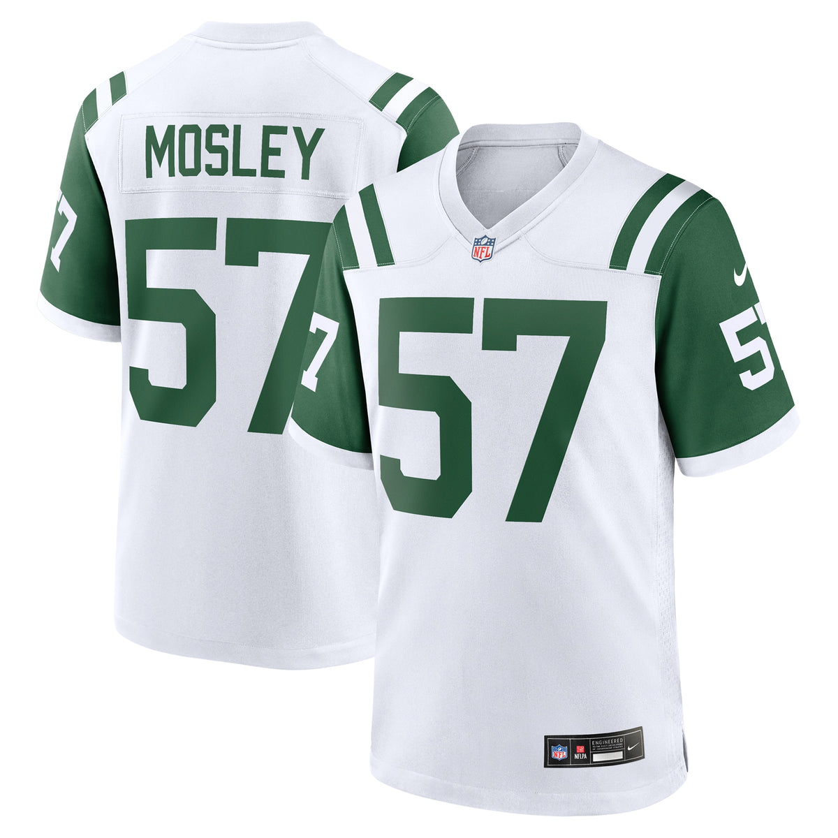 C.J. Mosley New York Jets Nike Classic Alternate Game Jersey White