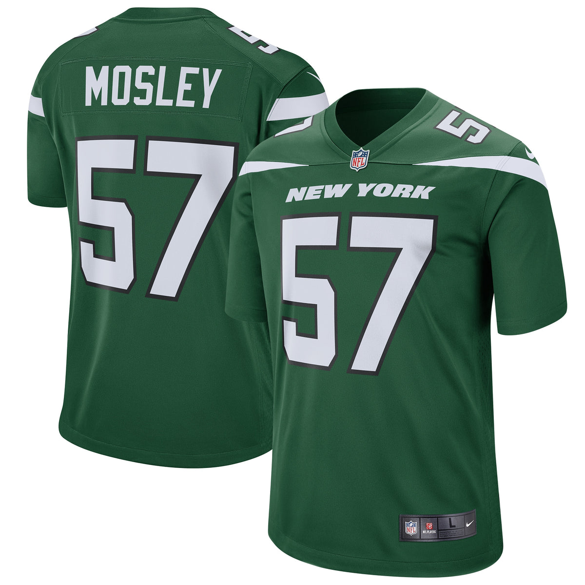 C.J. Mosley New York Jets Nike Game Jersey Gotham Green