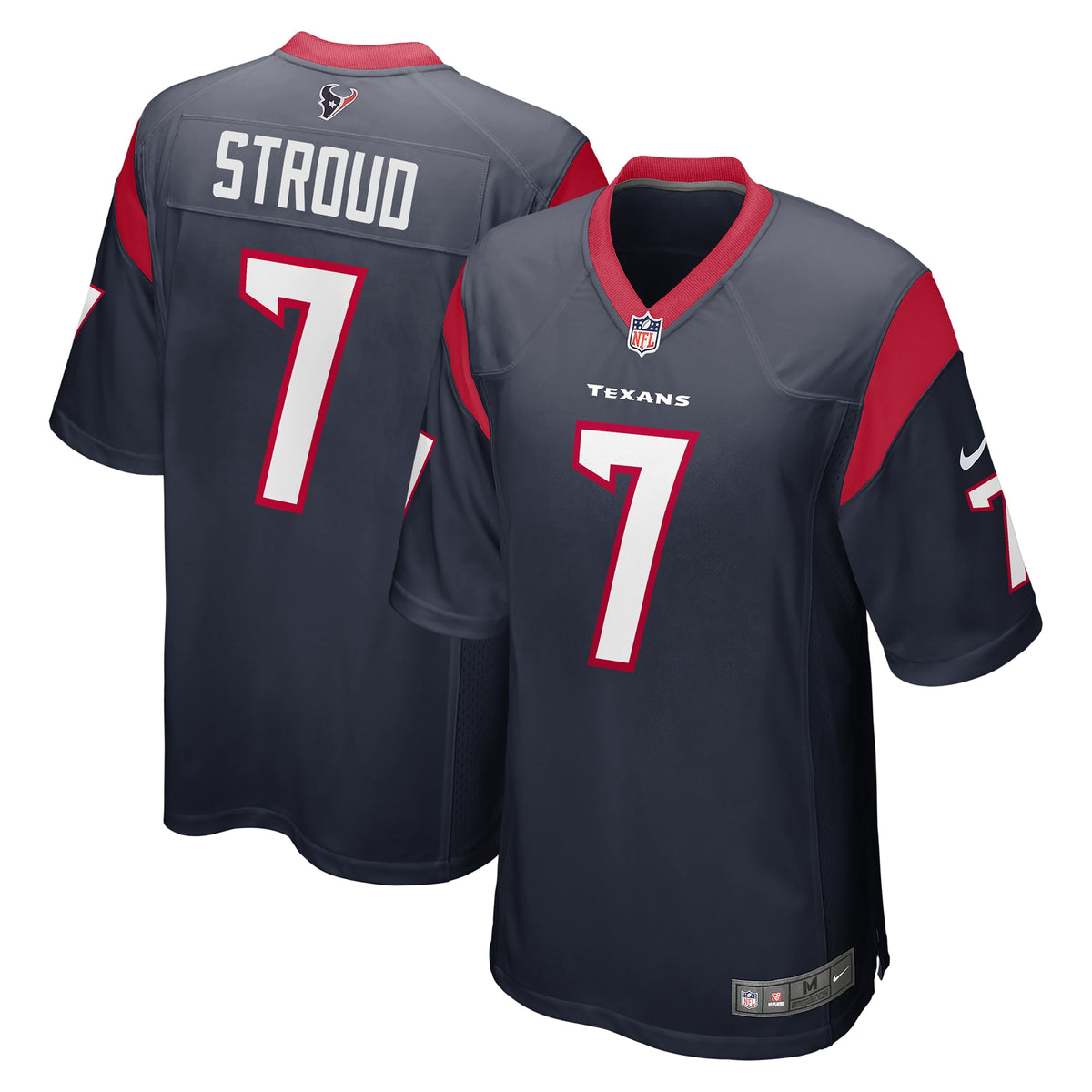 C.J. Stroud Houston Texans Nike 2023 NFL Draft First Round Pick Game Jersey Navy