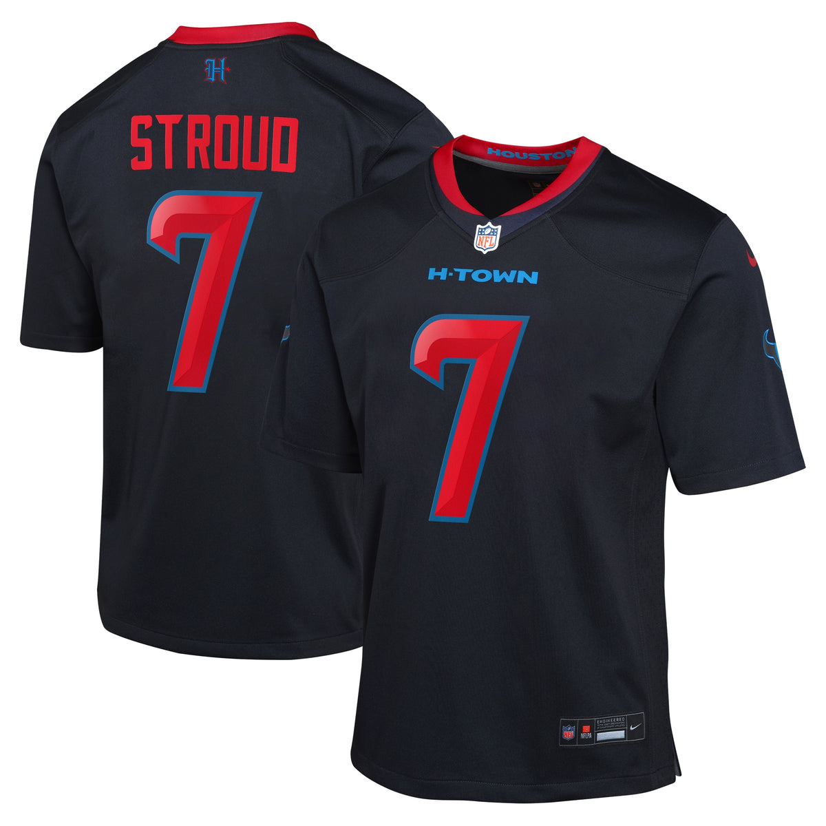 C.J. Stroud Houston Texans Nike Youth 2nd Alternate Game Jersey Navy