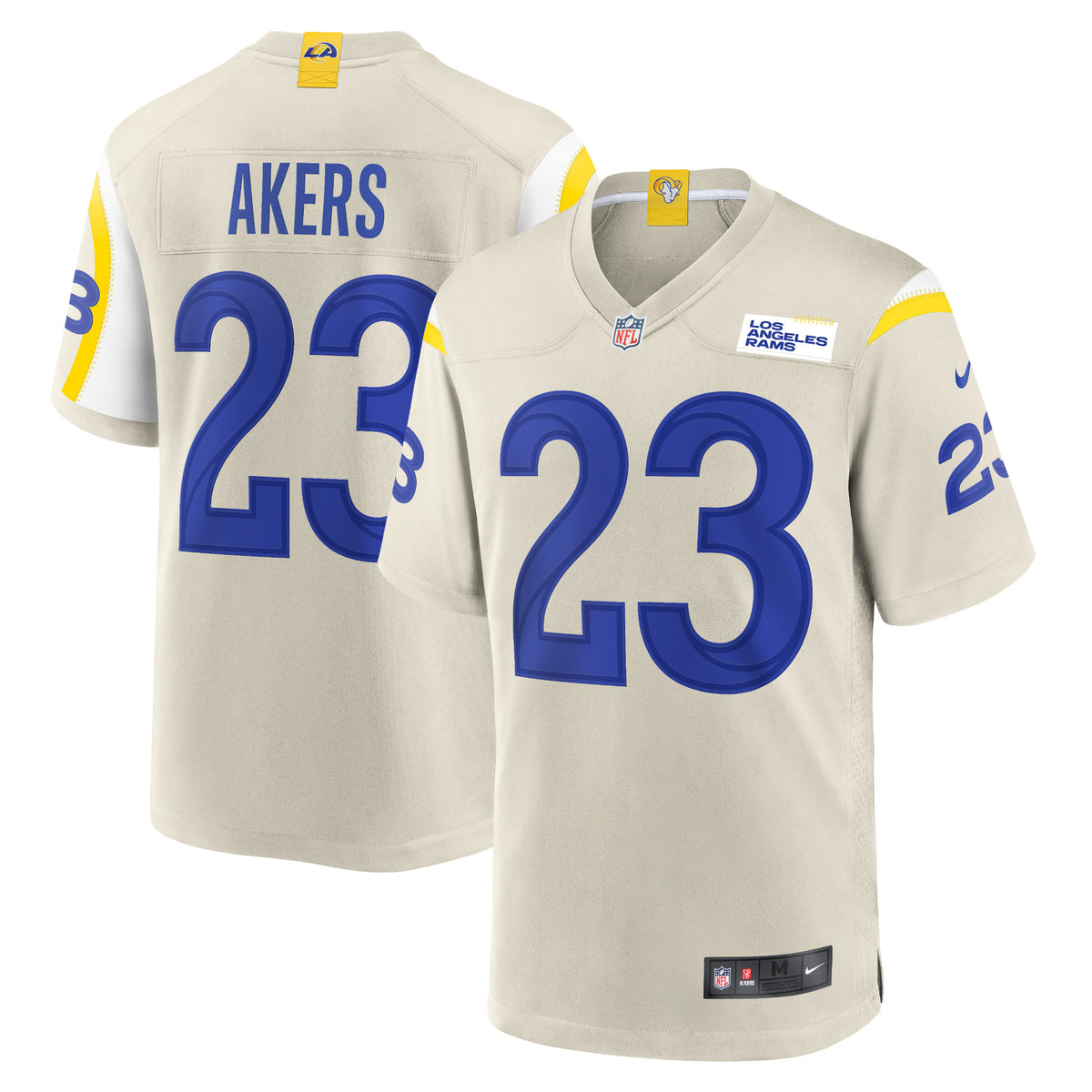 Cam Akers Los Angeles Rams Nike Game Jersey Bone