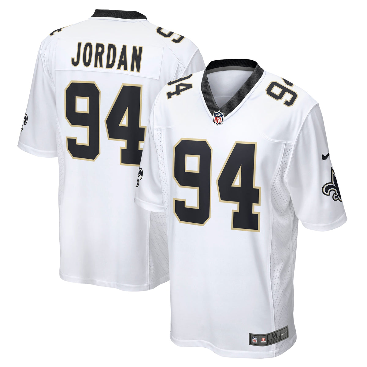 Cameron Jordan New Orleans Saints Nike Game Jersey White