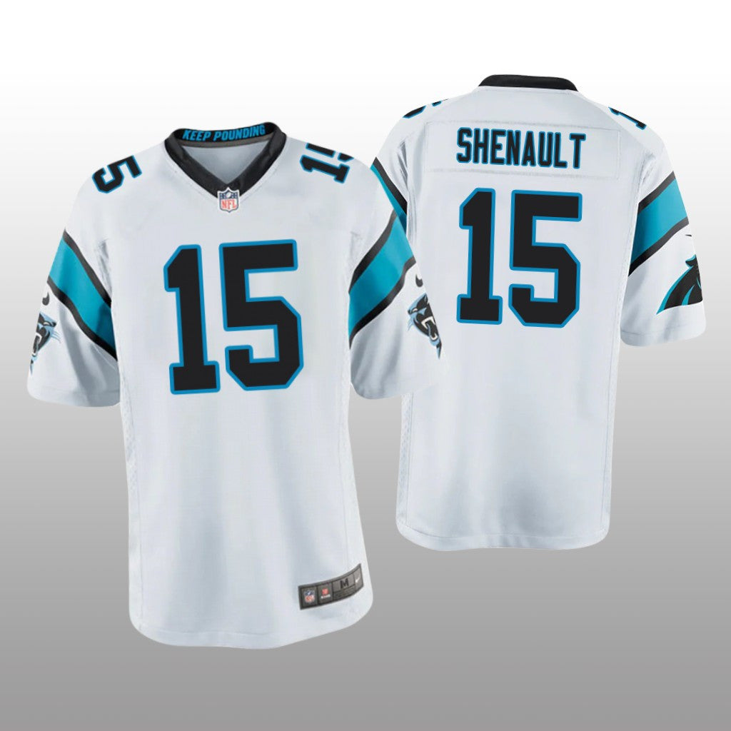 Carolina Panthers Laviska Shenault White Jersey Game Youth