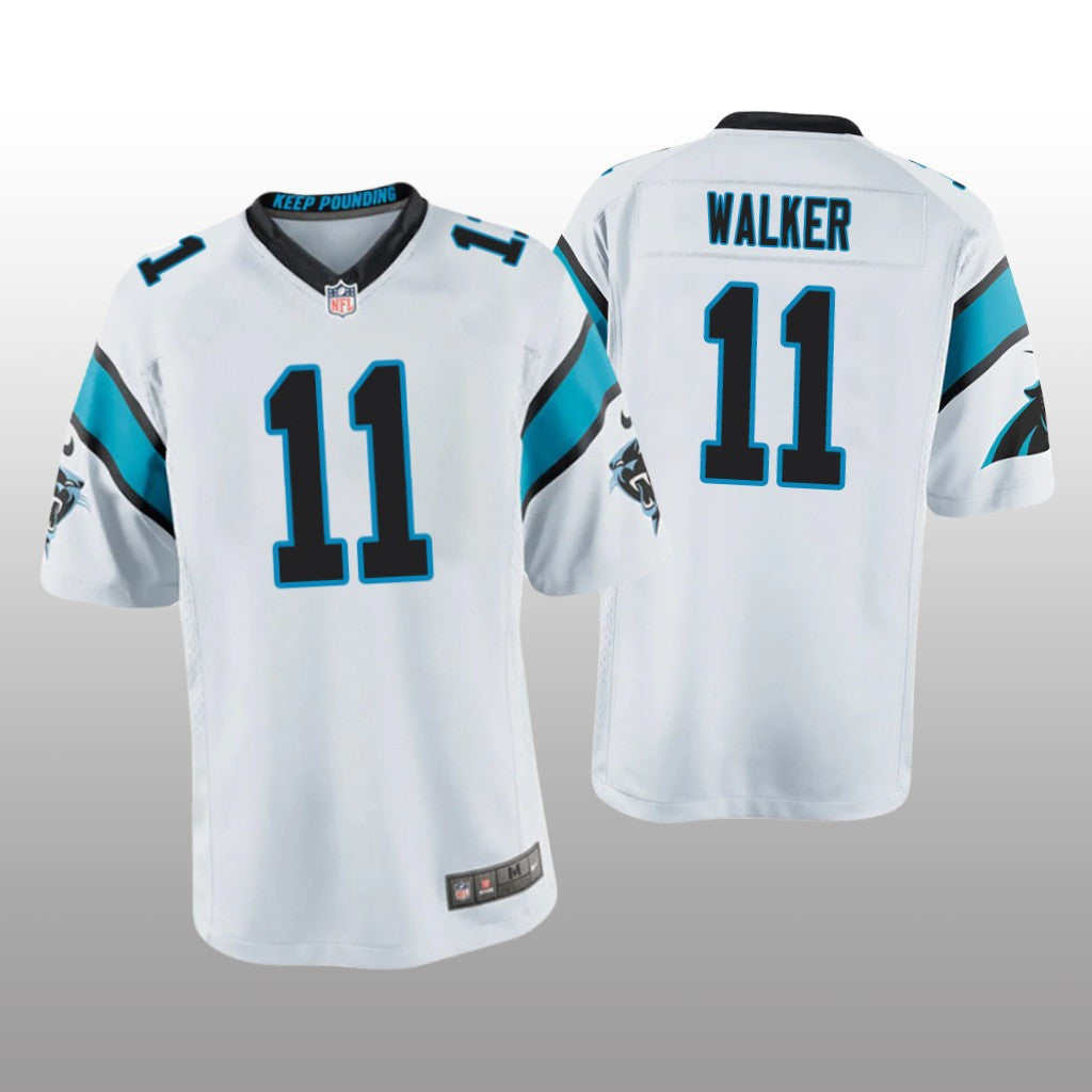 Carolina Panthers P.J. Walker White Jersey Game Youth