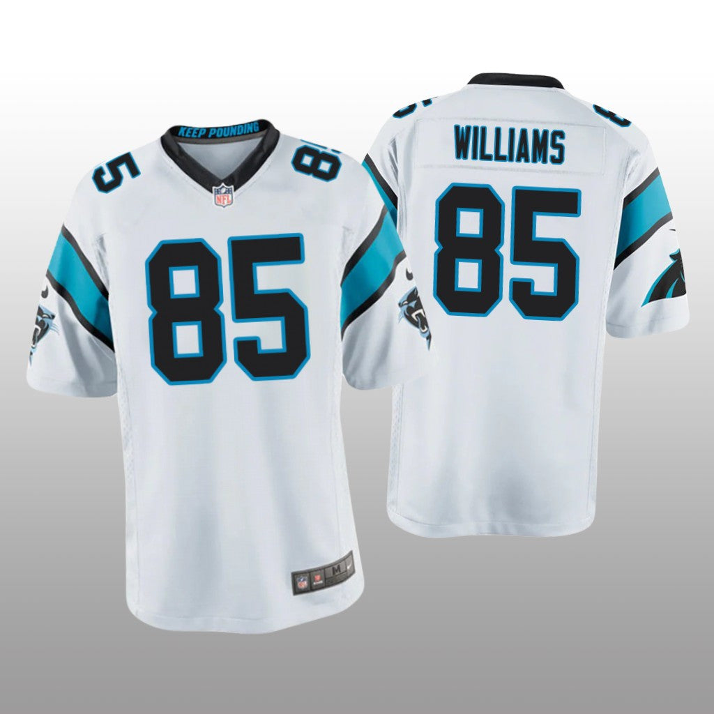 Carolina Panthers Preston Williams White Jersey Game Youth