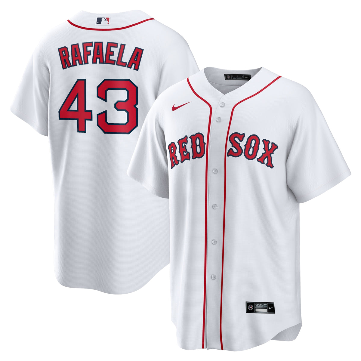Ceddanne Rafaela Boston Red Sox Nike Home Replica Jersey White