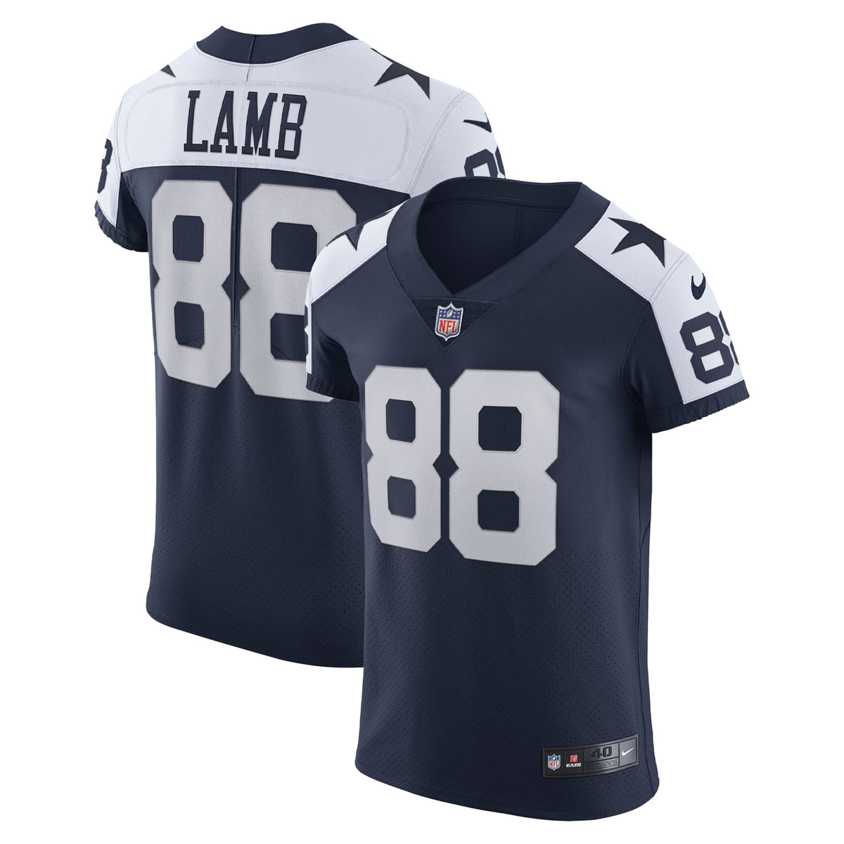 CeeDee Lamb Dallas Cowboys Nike Alternate Vapor Elite Jersey Navy