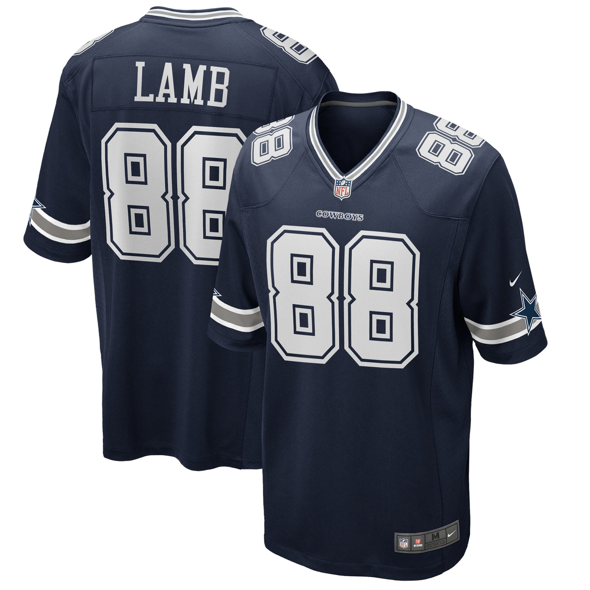 CeeDee Lamb Dallas Cowboys Nike Game Jersey Navy
