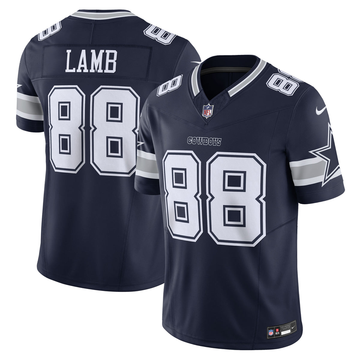 CeeDee Lamb Dallas Cowboys Nike Vapor F.U.S.E. Limited Jersey Navy