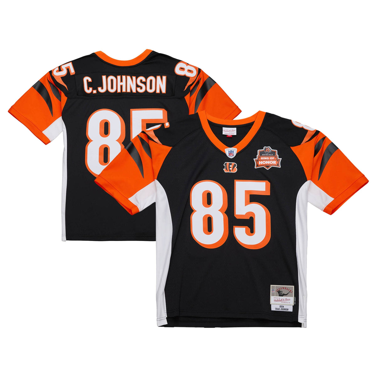 Chad Johnson Cincinnati Bengals Mitchell Ness 2004 Legacy Replica Jersey Black
