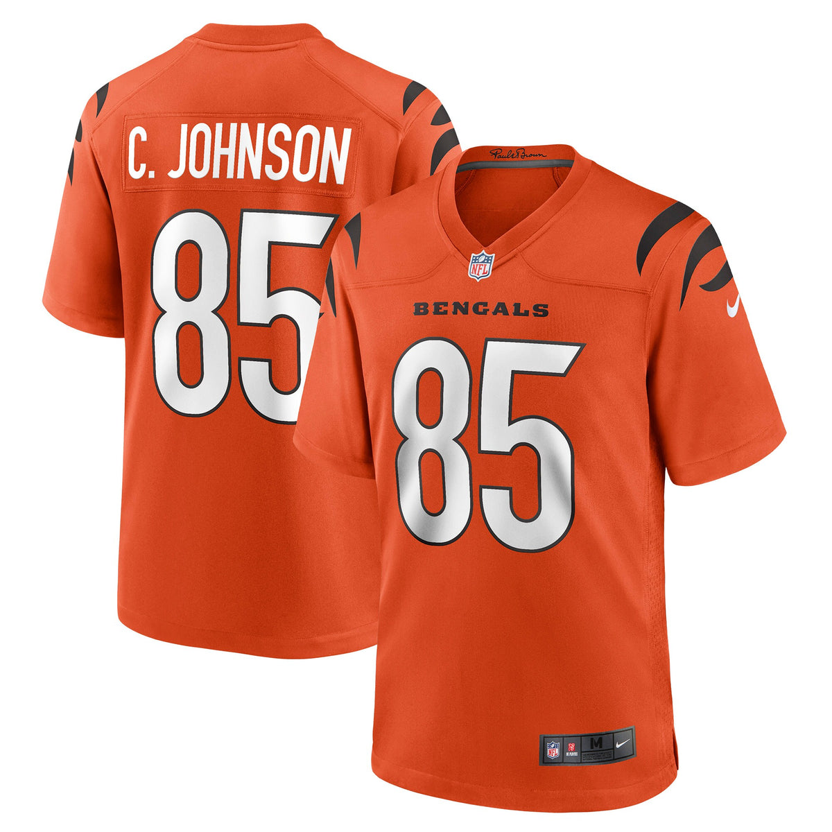 Chad Johnson Cincinnati Bengals Nike Retired Player Alternate Game Jersey Orange