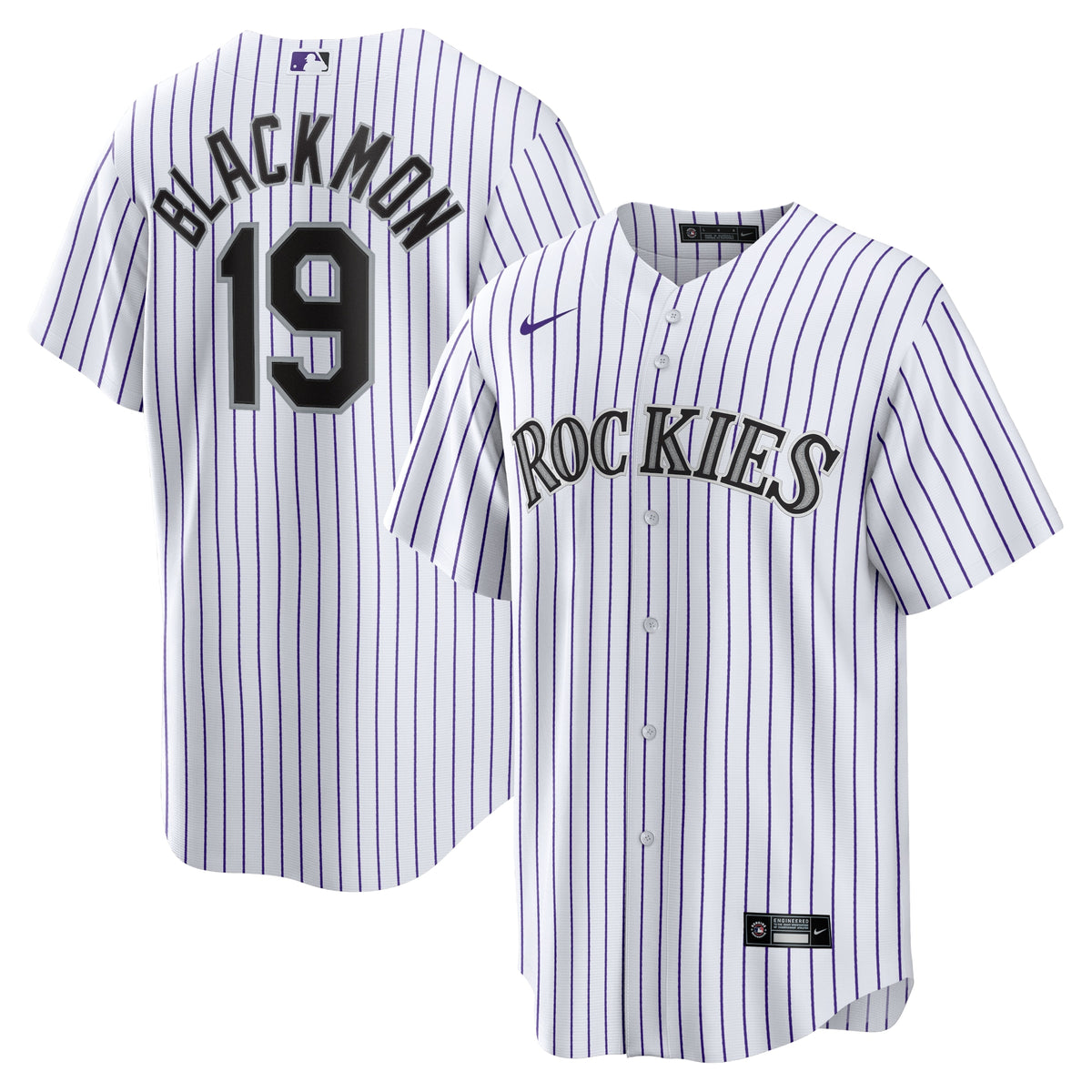 Charlie Blackmon Colorado Rockies Nike Home Replica Player Name Jersey White
