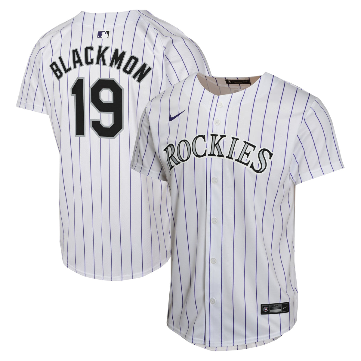 Charlie Blackmon Colorado Rockies Nike Youth Home Game Player Jersey White