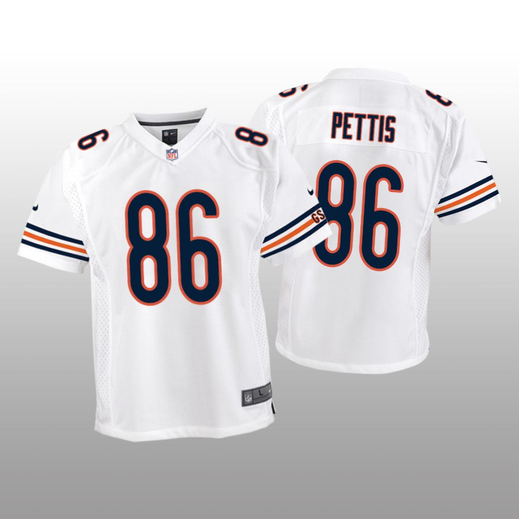 Chicago Bears Dante Pettis White Jersey Game Youth