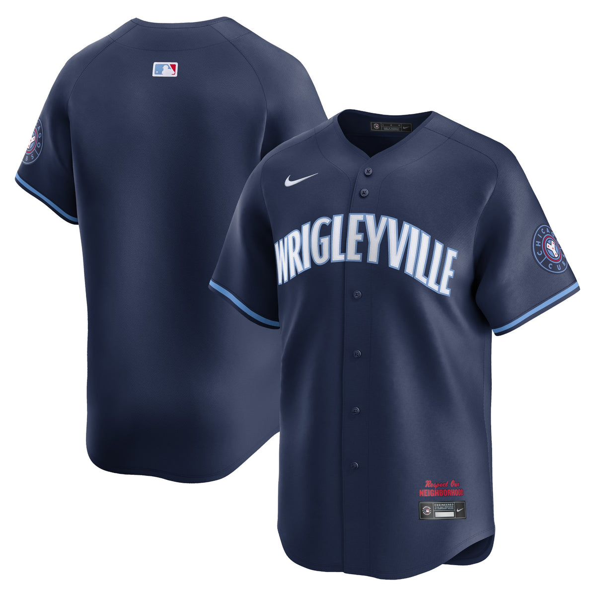 Chicago Cubs Nike City Connect Limited Jersey Navy