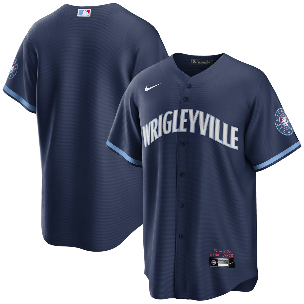 Chicago Cubs Nike City Connect Replica Jersey Navy