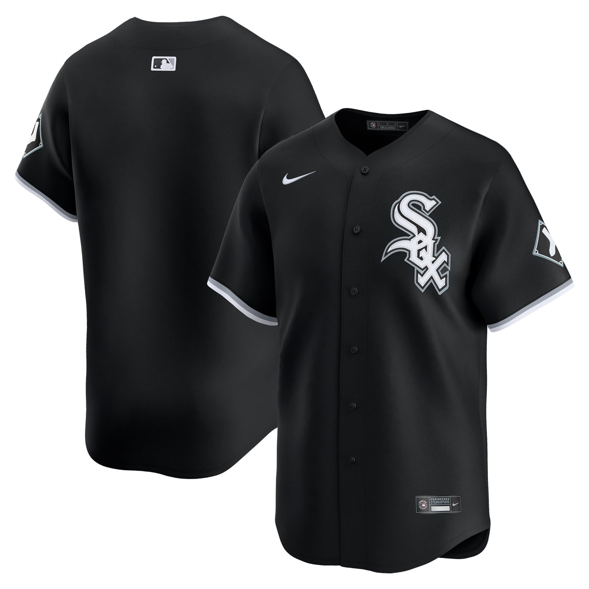 Chicago White Sox Nike Alternate Limited Jersey Black