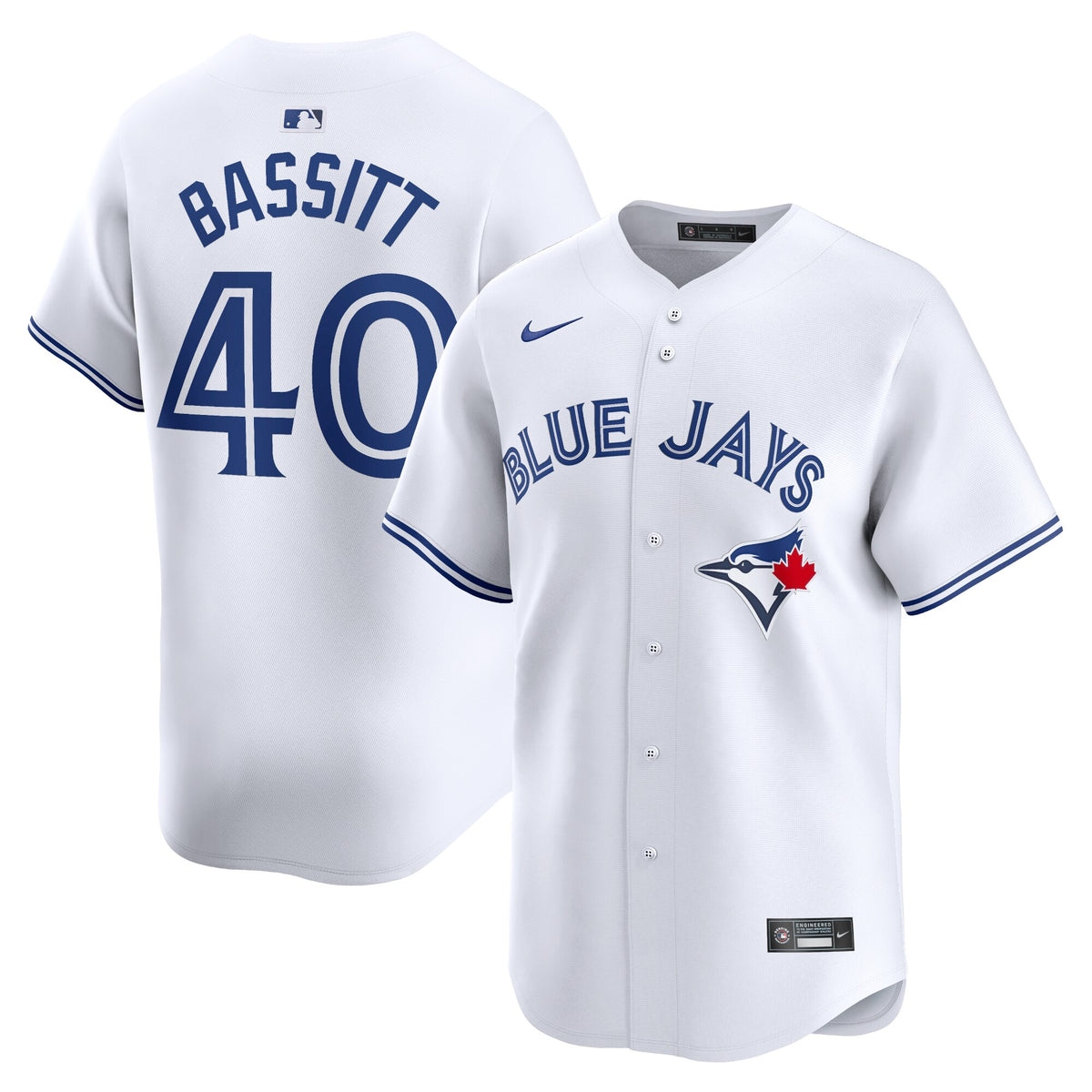Chris Bassitt Toronto Blue Jays Nike Home Limited Player Jersey White