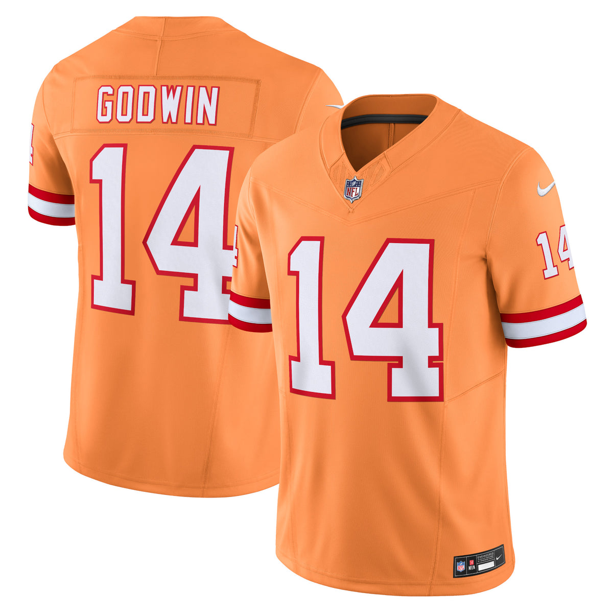 Chris Godwin Tampa Bay Buccaneers Nike Vapor F.U.S.E. Limited Jersey Orange