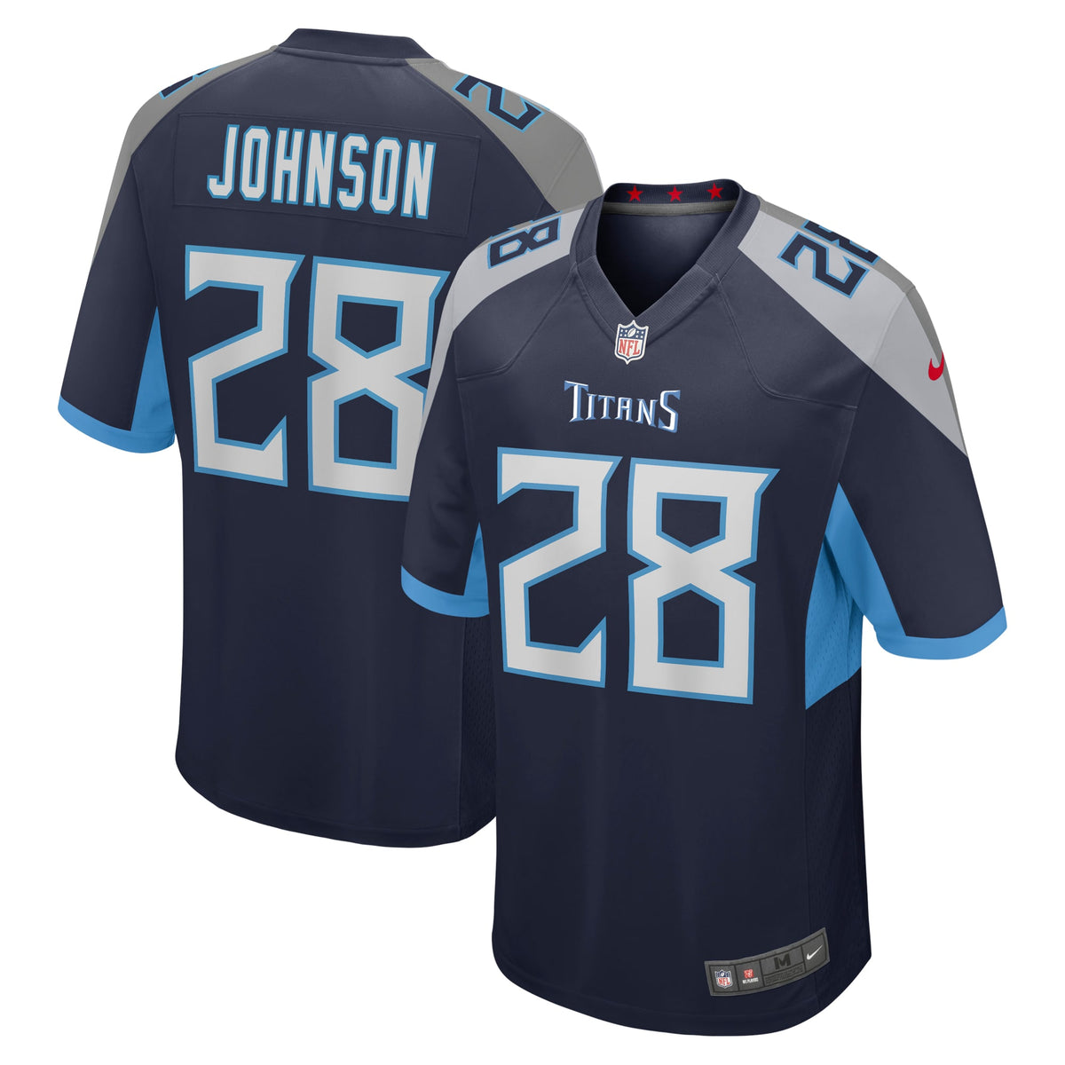 Chris Johnson Tennessee Titans Nike Retired Player Game Jersey Navy