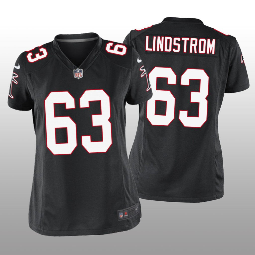 Chris Lindstrom Atlanta Falcons Black Draft Alternate Game Jersey