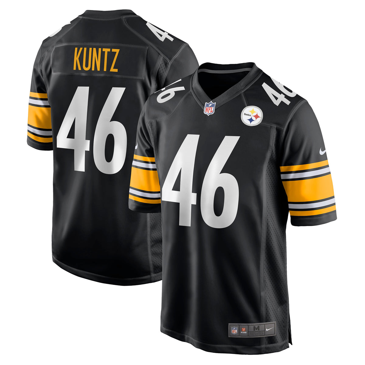 Christian Kuntz Pittsburgh Steelers Nike Game Jersey Black